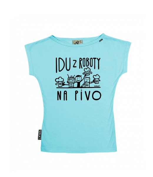 DÁMSKÉ TRIČKO S LODIČKOVÝM VÝSTŘIHEM