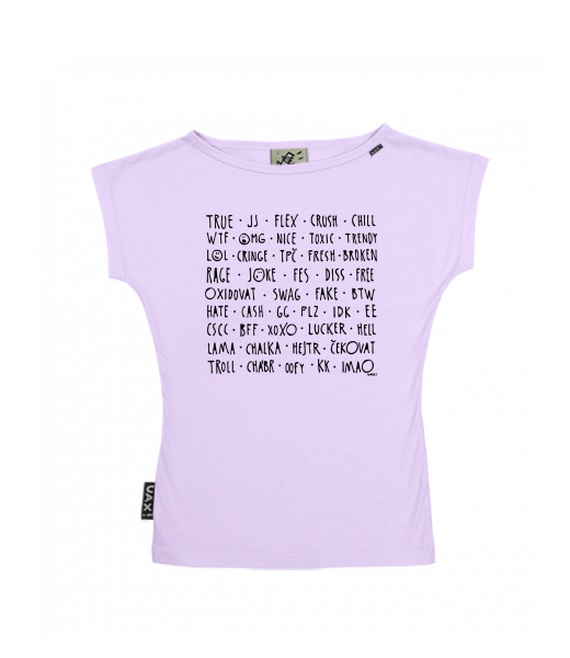 DÁMSKÉ TRIČKO S LODIČKOVÝM VÝSTŘIHEM