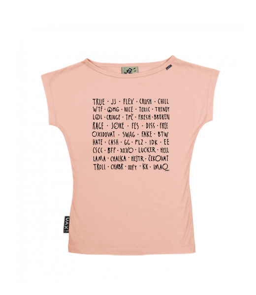 DÁMSKÉ TRIČKO S LODIČKOVÝM VÝSTŘIHEM