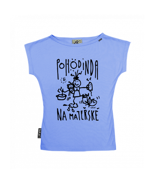 DÁMSKÉ TRIČKO S LODIČKOVÝM VÝSTŘIHEM