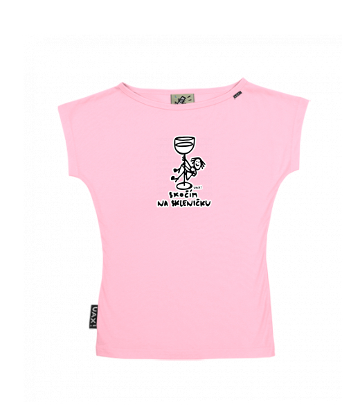 DÁMSKÉ TRIČKO S LODIČKOVÝM VÝSTŘIHEM