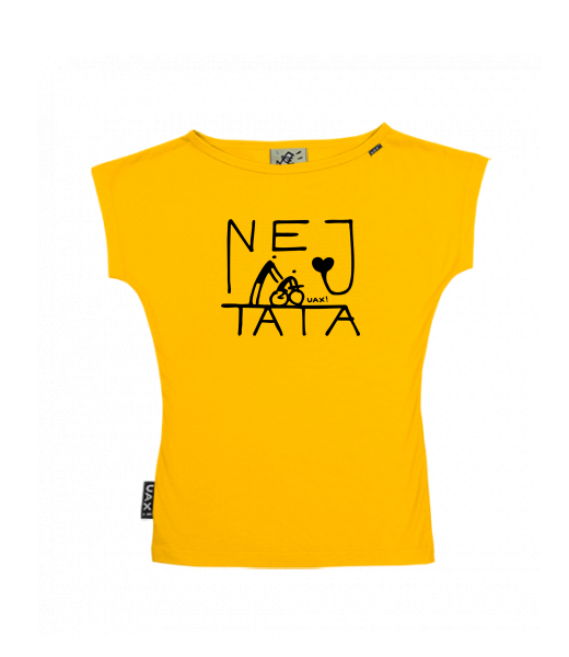 DÁMSKÉ TRIČKO S LODIČKOVÝM VÝSTŘIHEM