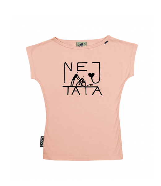 DÁMSKÉ TRIČKO S LODIČKOVÝM VÝSTŘIHEM