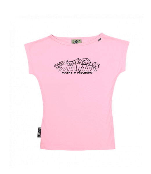 DÁMSKÉ TRIČKO S LODIČKOVÝM VÝSTŘIHEM