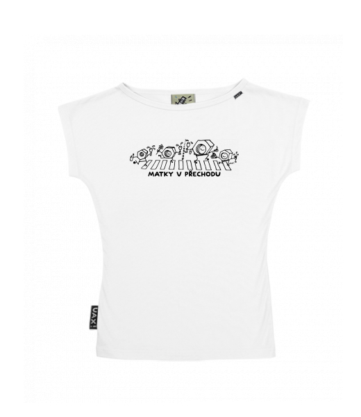 DÁMSKÉ TRIČKO S LODIČKOVÝM VÝSTŘIHEM