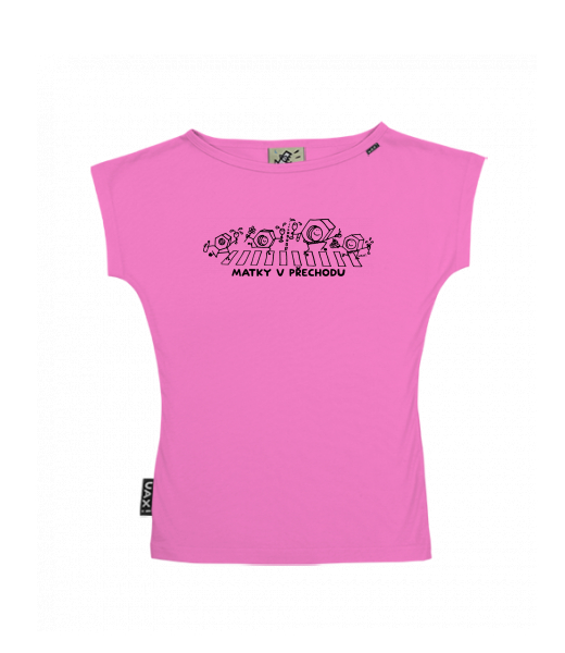 DÁMSKÉ TRIČKO S LODIČKOVÝM VÝSTŘIHEM