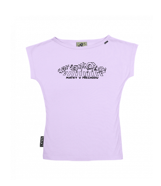 DÁMSKÉ TRIČKO S LODIČKOVÝM VÝSTŘIHEM