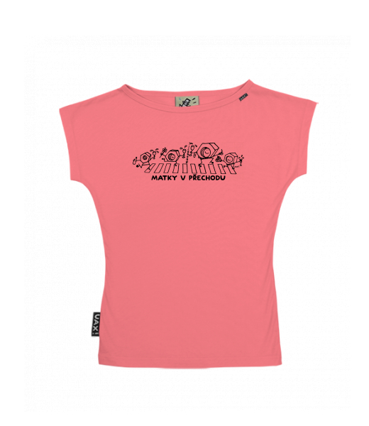 DÁMSKÉ TRIČKO S LODIČKOVÝM VÝSTŘIHEM