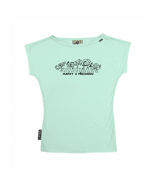 DÁMSKÉ TRIČKO S LODIČKOVÝM VÝSTŘIHEM