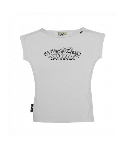DÁMSKÉ TRIČKO S LODIČKOVÝM VÝSTŘIHEM