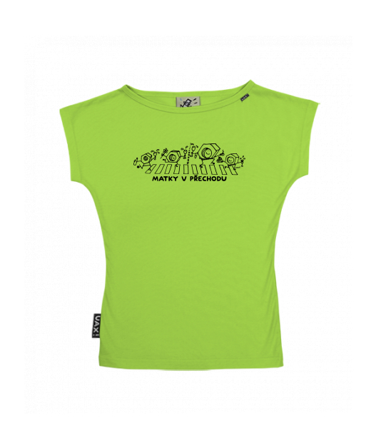 DÁMSKÉ TRIČKO S LODIČKOVÝM VÝSTŘIHEM