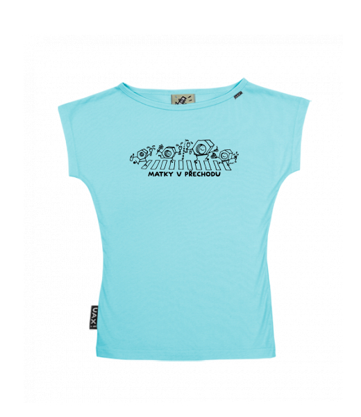 DÁMSKÉ TRIČKO S LODIČKOVÝM VÝSTŘIHEM