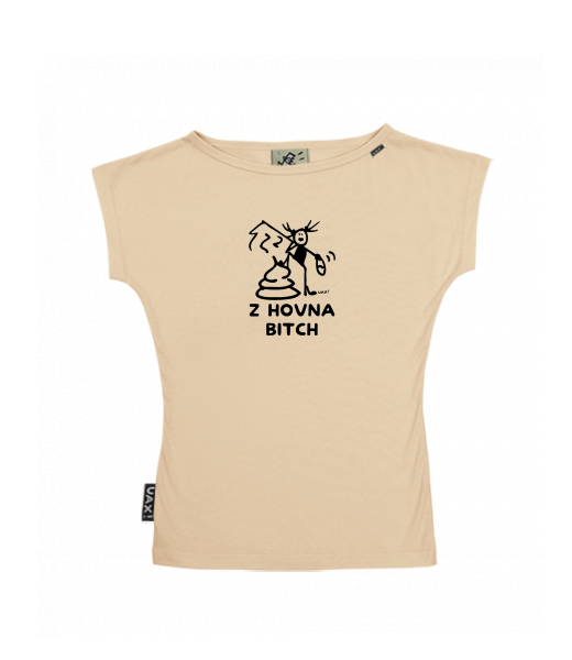 DÁMSKÉ TRIČKO S LODIČKOVÝM VÝSTŘIHEM