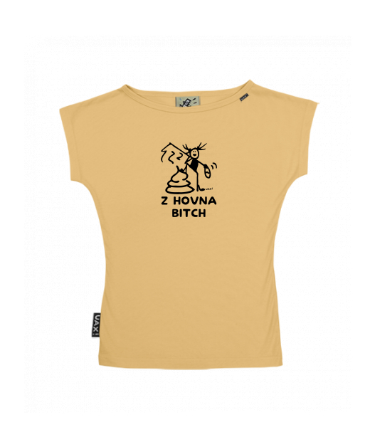 DÁMSKÉ TRIČKO S LODIČKOVÝM VÝSTŘIHEM