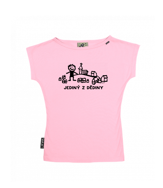DÁMSKÉ TRIČKO S LODIČKOVÝM VÝSTŘIHEM