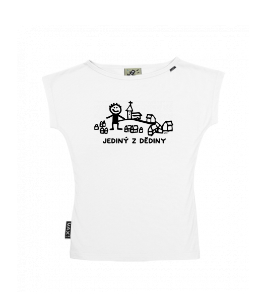 DÁMSKÉ TRIČKO S LODIČKOVÝM VÝSTŘIHEM