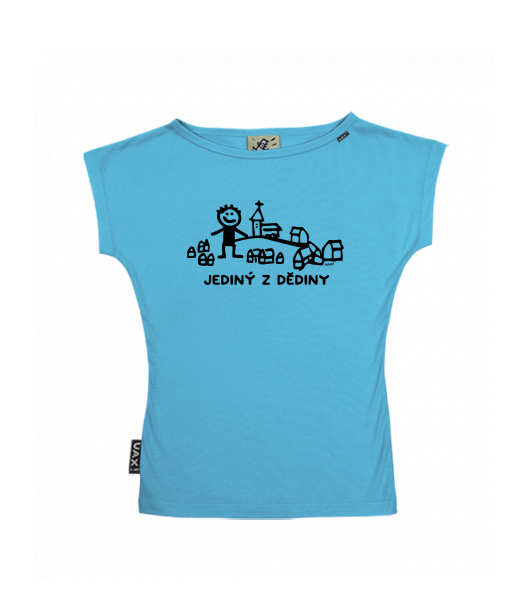 DÁMSKÉ TRIČKO S LODIČKOVÝM VÝSTŘIHEM