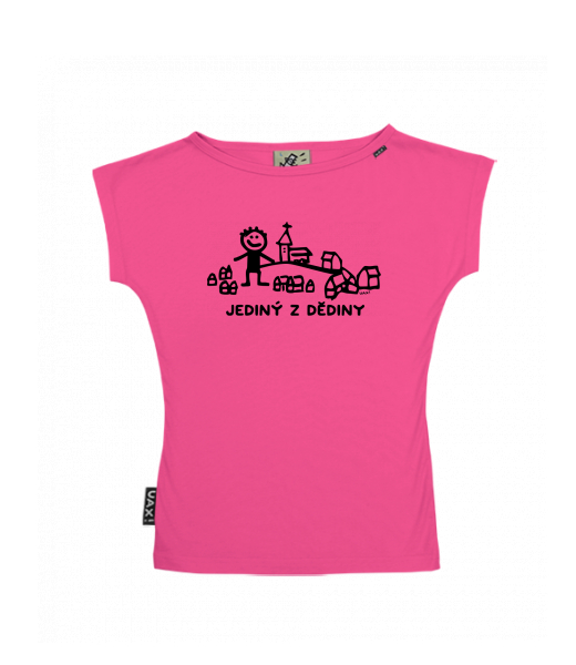 DÁMSKÉ TRIČKO S LODIČKOVÝM VÝSTŘIHEM