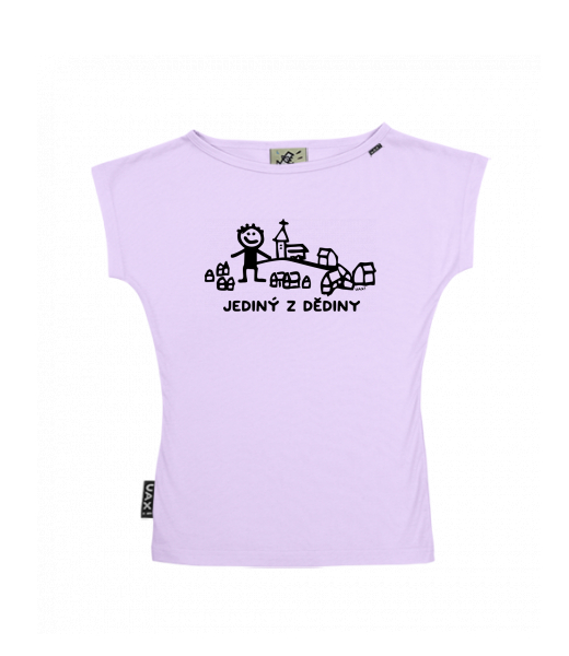 DÁMSKÉ TRIČKO S LODIČKOVÝM VÝSTŘIHEM