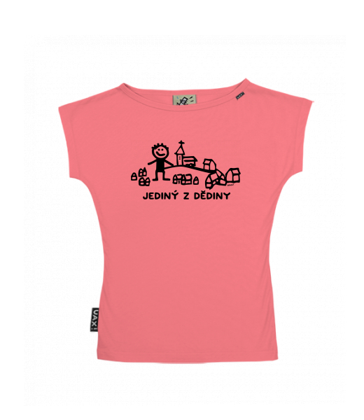 DÁMSKÉ TRIČKO S LODIČKOVÝM VÝSTŘIHEM
