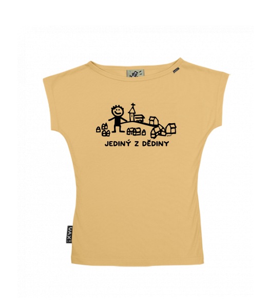 DÁMSKÉ TRIČKO S LODIČKOVÝM VÝSTŘIHEM