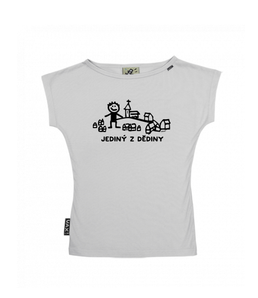 DÁMSKÉ TRIČKO S LODIČKOVÝM VÝSTŘIHEM