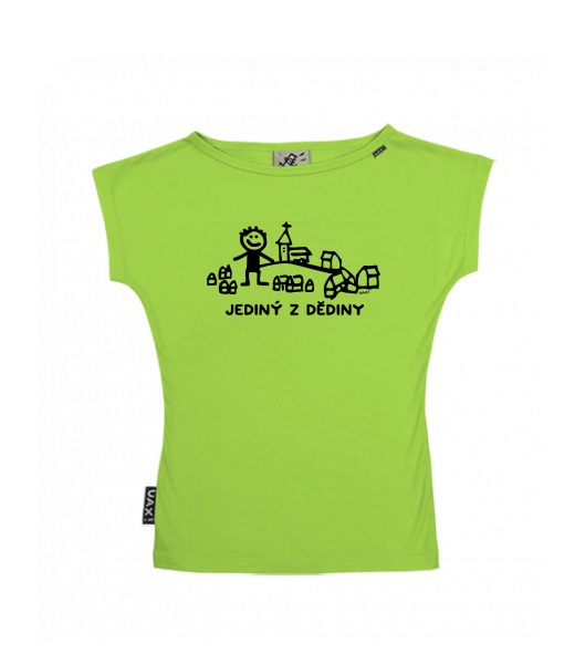 DÁMSKÉ TRIČKO S LODIČKOVÝM VÝSTŘIHEM