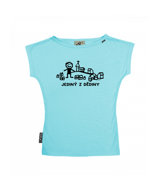 DÁMSKÉ TRIČKO S LODIČKOVÝM VÝSTŘIHEM