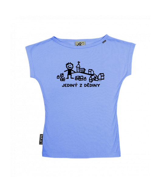 DÁMSKÉ TRIČKO S LODIČKOVÝM VÝSTŘIHEM