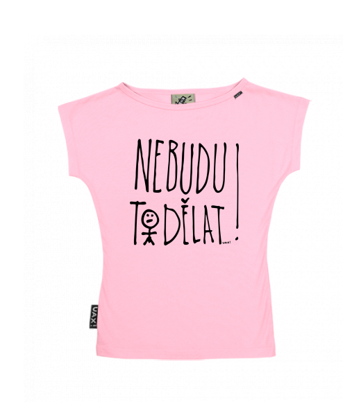 DÁMSKÉ TRIČKO S LODIČKOVÝM VÝSTŘIHEM