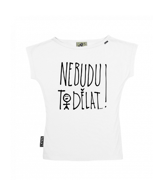 DÁMSKÉ TRIČKO S LODIČKOVÝM VÝSTŘIHEM