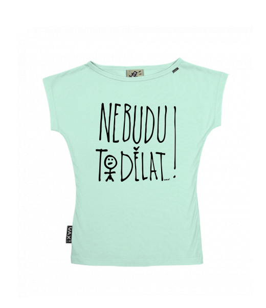 DÁMSKÉ TRIČKO S LODIČKOVÝM VÝSTŘIHEM