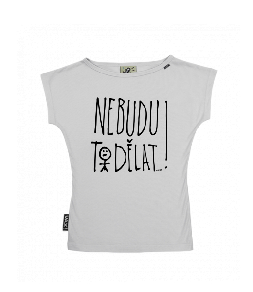 DÁMSKÉ TRIČKO S LODIČKOVÝM VÝSTŘIHEM
