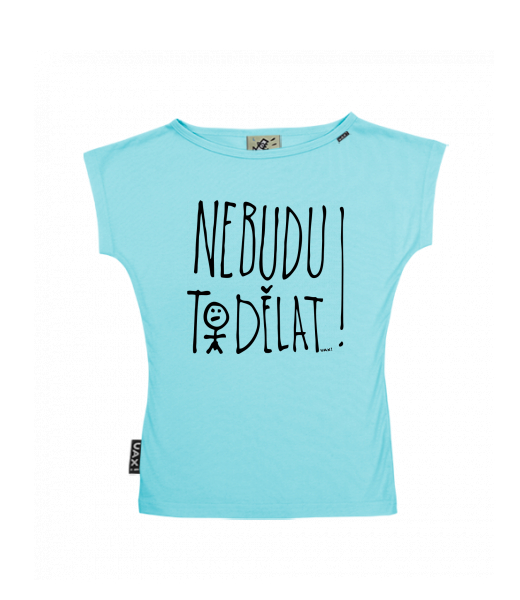 DÁMSKÉ TRIČKO S LODIČKOVÝM VÝSTŘIHEM