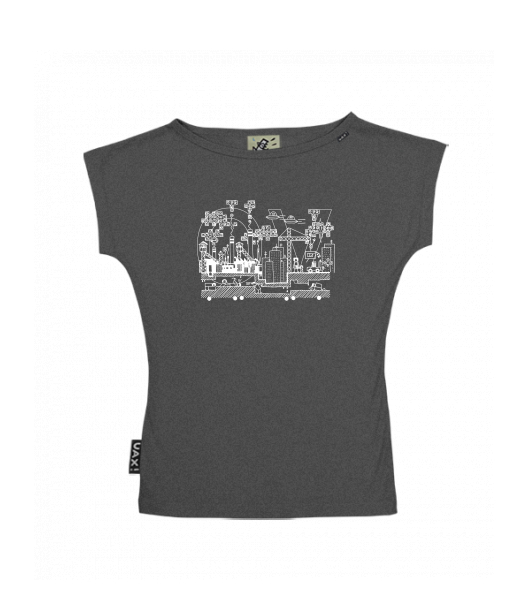 DÁMSKÉ TRIČKO S LODIČKOVÝM VÝSTŘIHEM