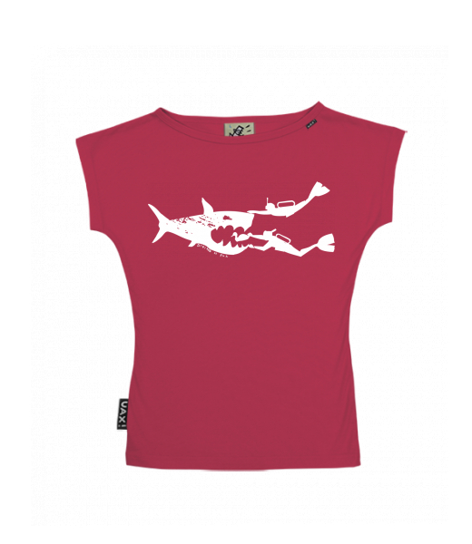 DÁMSKÉ TRIČKO S LODIČKOVÝM VÝSTŘIHEM