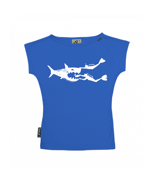 DÁMSKÉ TRIČKO S LODIČKOVÝM VÝSTŘIHEM