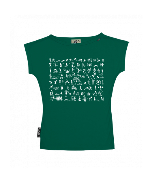 DÁMSKÉ TRIČKO S LODIČKOVÝM VÝSTŘIHEM