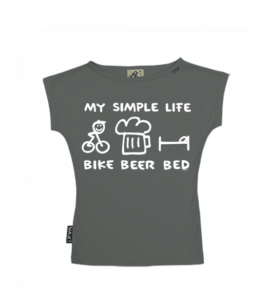 DÁMSKÉ TRIČKO S LODIČKOVÝM VÝSTŘIHEM