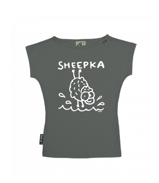 DÁMSKÉ TRIČKO S LODIČKOVÝM VÝSTŘIHEM