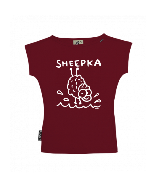 DÁMSKÉ TRIČKO S LODIČKOVÝM VÝSTŘIHEM