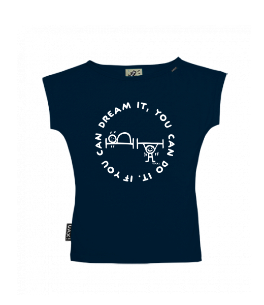 DÁMSKÉ TRIČKO S LODIČKOVÝM VÝSTŘIHEM