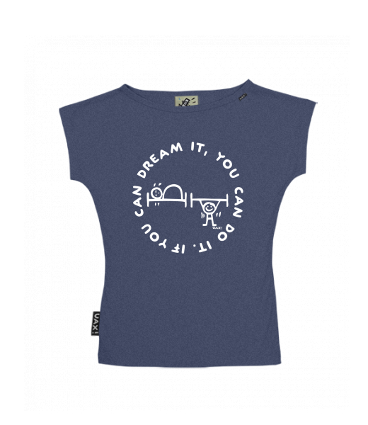 DÁMSKÉ TRIČKO S LODIČKOVÝM VÝSTŘIHEM