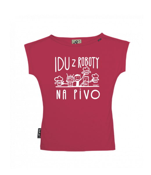 DÁMSKÉ TRIČKO S LODIČKOVÝM VÝSTŘIHEM