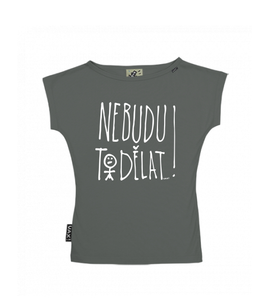 DÁMSKÉ TRIČKO S LODIČKOVÝM VÝSTŘIHEM