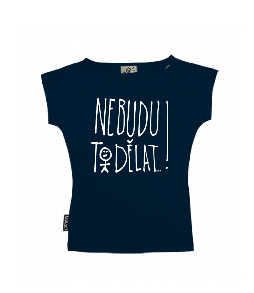 DÁMSKÉ TRIČKO S LODIČKOVÝM VÝSTŘIHEM