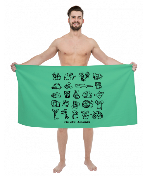 PRINTED BIG TOWELS