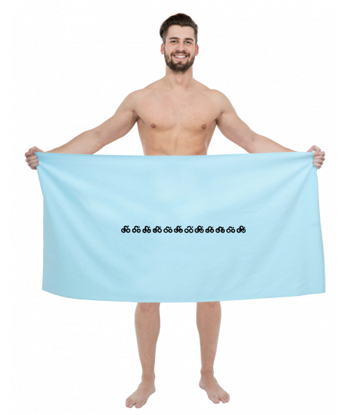 PRINTED BIG TOWELS