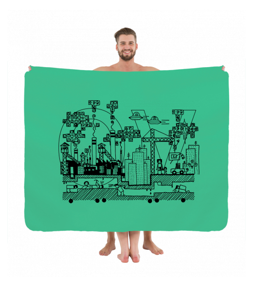 PIKNIK DEKA S POTISKEM