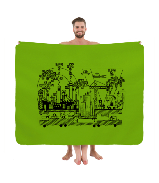 PIKNIK DEKA S POTISKEM